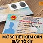 Thủ Tục Mở Sổ Tiết Kiệm Cho Con