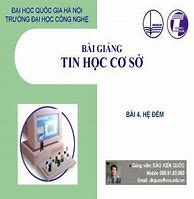 Tin Học Cơ Sở 4 Uet Course