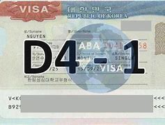 Visa Du Học D4-1